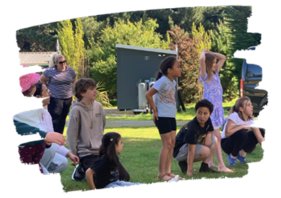 Birthright children enjoying an activity